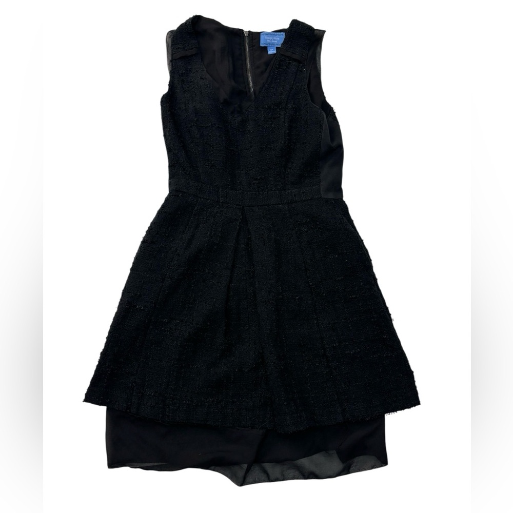 Simply Vera Vera Wang Black High Low Dress